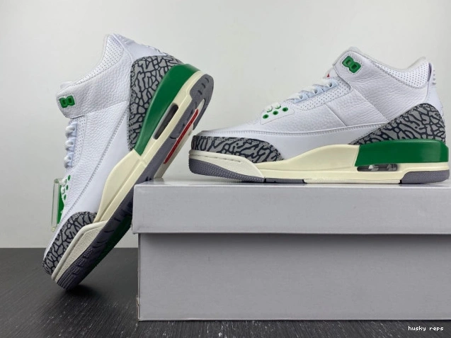 Rep Husky Lucky CK9246-136 Jordan (W) Retro Green 3 0718